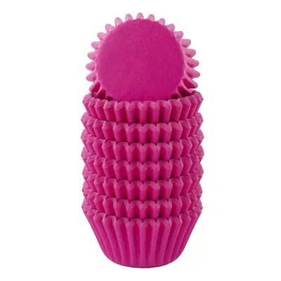 Produktbild von Miss Bakery's House Mini Muffinförmchen - Ø 32 mm x 20 mm - Pink - 200 Stück