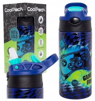 Produktbild von Trinkflasche, Thermosflasche, 350 Ml, Für Die Schule, Für Kinder, Coolpack Für Kinder