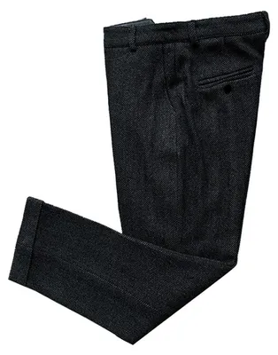 Produktbild von Elzusha – Vintage Tweed-Hose für den Business-Bereich, Regular Fit