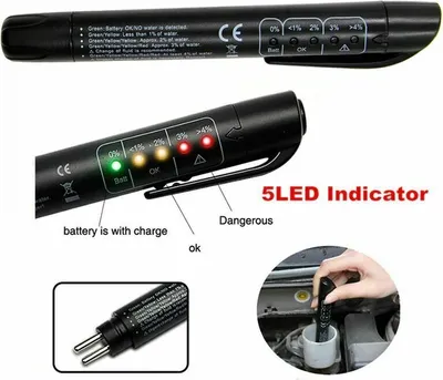 Produktbild von Auto Bremsflüssigkeitstester Brake Fluid Tester Elektronischer Prüfgerät Pen