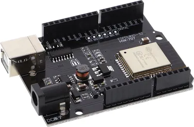 Produktbild von ESP32 Mikrocontroller - in UNO R3 Bauform, ESPDUINO