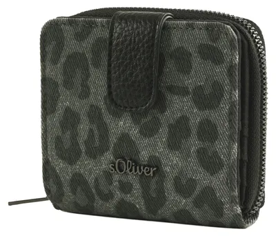 Produktbild von s.Oliver Geldbörse Wallet Grey / Black schwarz