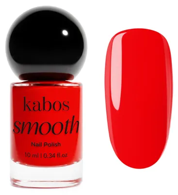 Image de Kabos Smooth Vernis à ongles classique rouge 16 Chilli 10 ml | Longue tenue