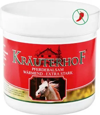Produktbild von Kräuterhof Pferdebalsam Balsam wärmend extra stark Massage Gel Creme