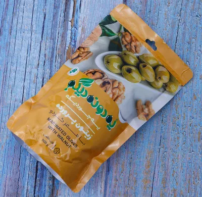 Produktbild von Yek-dune-dige - Manierte Oliven mit Walnuss 500gr.