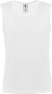 Produktbild von B&C TM200 | Vest Athletic Move Tank Top Herren T-Shirt - Farbe: White - Größe: L