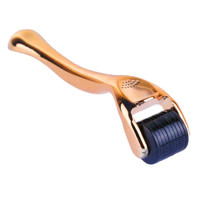 Obrázek produktu pro Mikrojehličkový váleček na ošetření obličeje (Single Microneedle Roller Golden Handle)