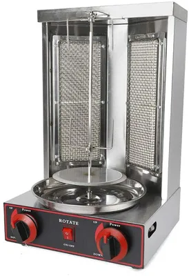 Obrázek produktu pro 3000W 220V Grilovací stroj Doner Grill Kebab Grill Kebab Grill Kebab Machine Stolní gril Doner BBQ Nerezový plynový varný stroj Vertikální gril