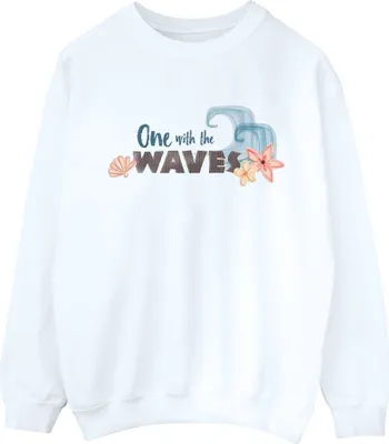 Produktbild von Disney - "One The Waves" Sweatshirt für Herren BI40339 (S) (Weiß)