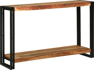 Produktbild von Konsolentisch Braun 120 x 33 x 75 cm Massivholz Akazie