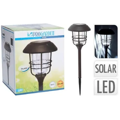 Obrázek produktu pro Solární zahradní osvětlení Progarden 170 x 58,5 cm - hliník se sklem