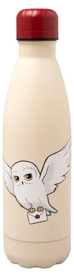 Productafbeelding van Stalen waterfles Erik Harry Potter Hedwig, 500 ml - Milieuvriendelijke waterfles
