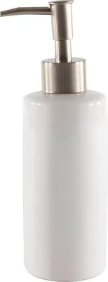 Produktbild von Luxus Haushaltswaren Seifenpumpe - weis - Keramik - 20 cm- nachfullbar