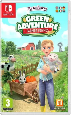 Imagen del producto de Juegos de Nintendo Switch: My Universe, Green Adventure - Amigos granjeros. Transparente, versión PAL. Transparente, versión PAL