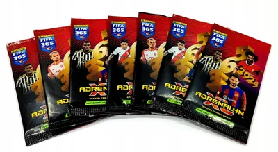 Produktbild von Panini Adrenalyn Xl Cards. Fifa 365. 2024. 7 Packets / 42 Cards