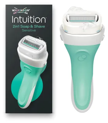 Obrázok produktu pre Holiaci strojček Sword Intuition Sensitive s vymeniteľnými čepieľkami, 4 ks