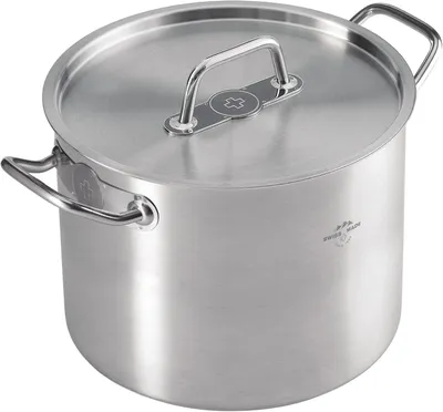 Produktbild von Montreux Teigwarentopf / Nudeltopf mit Deckel, induktionsgeeignet, spülmaschinengeeignet, Edelstahl, Silber, 6,5 Liter, 22 cm