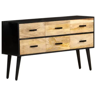 Image de Buffet 110x33x64 cm bois massif mangue