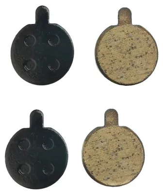 Obrázek produktu pro Brzdové destičky, odolný materiál, univerzální kompatibilita, 2 sady 18 mm