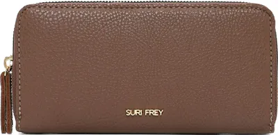 Image de SURI FREY porte-monnaie Ketty Zip Around Wallet Darktaupe brun