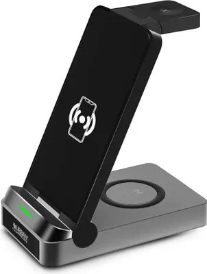 Image de Urban Factory SWC40UF, Intérieur, USB, Chargement sans fil, 1 m, Noir