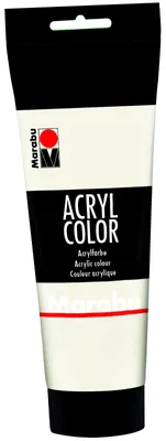 Produktbild von Marabu 12010025070, 225 ml, Weiß, Satin, Tube, Wasserfest