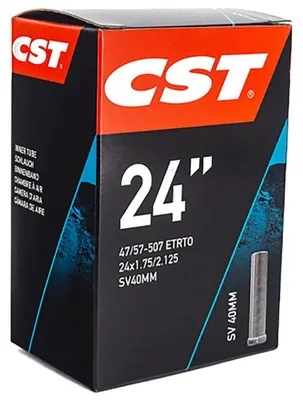 Produktbild von Cst Schrader 40 Mm Fahrradschlauch Durchsichtig 20´´ / 1.75-2.125 Durchsichtig 20´´