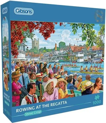 Produktbild von GIBSONS Puzzle Veslování na závodě  1000 dílků