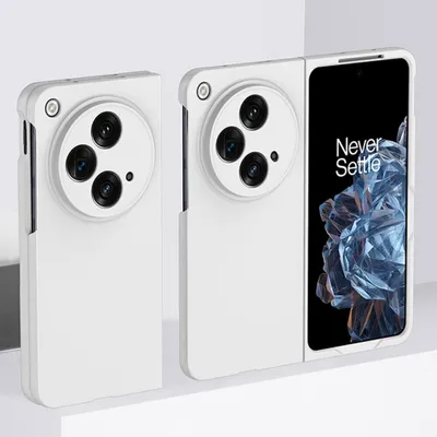 Produktbild von Schutzhülle für OnePlus Open / Oppo Find N3 Ultra Dünn Folable Matt PC Handyhülle Weiß