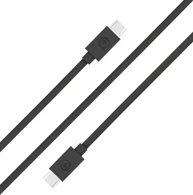Image de Câble USB C / USB C 3A 2m PD 60W Noir Bigben