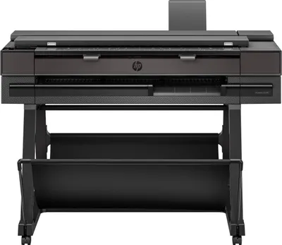 Produktbild von HP DesignJet T850 - 914 mm (36") Multifunktionsdrucker - Farbe - Tintenstrahl - 914 x 2770 mm (Original) - 305 x 457 mm, 914 x 1676 mm (Medien) - bis zu 0.42 Min./Seite (Drucken) - Gigabit LAN, Wi-Fi(n)