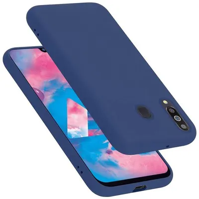 Image de Cadorabo Housse pour Samsung Galaxy M30 / A40s Housse en bleu Housse pour portable Case Cover TPU Etui