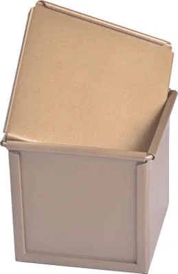 Brotbackformen Set 2-teilig Mit Deckel - Antihaft Toast & Kuchenform