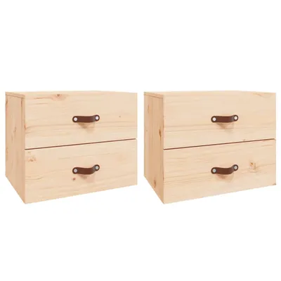 Produktbild von vidaXL Wand-Nachttische 2 Stk. 50x36x40 cm