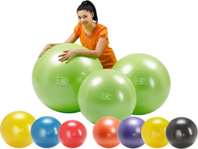 Zdjęcie produktu dla GYMNIC Classic Plus 65 BRQ Fitness-Ball, Classic Plus 75 BRQ, gelb, 75 cm