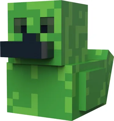 Produktbild von Minecraft - "TUBBZ" Gummiente, "Creeper" CD1035 (Einheitsgröße) (Grün)