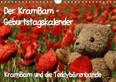 Produktbild von Calvendo Der KramBam-Geburtstagskalender - Wandkalender - A4