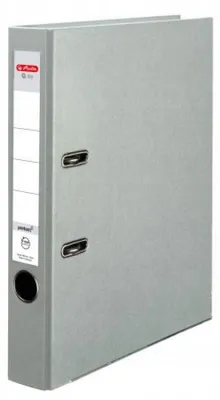 Produktbild von Herlitz Klassischer PP A4 Dokumentenordner 50mm Grau