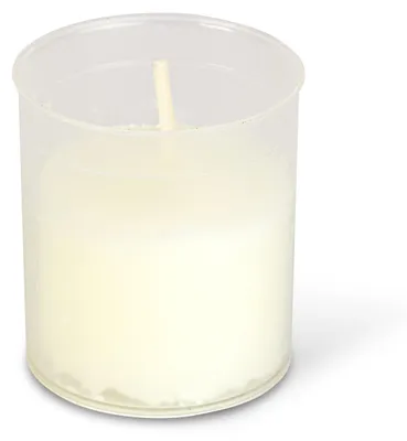 Obrázok produktu pre Sada 4 sviečok do lampáša, farba: biela - Ø5 cm