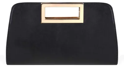 Image de Élégante pochette bandoulière avec chaîne, pour femmes, noire