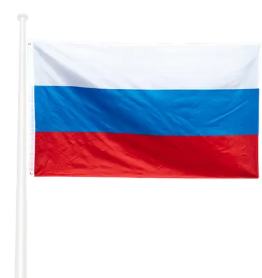 Russland-Flagge 90x150 cm, wetterfest, Polyester, mit 2 Ösen