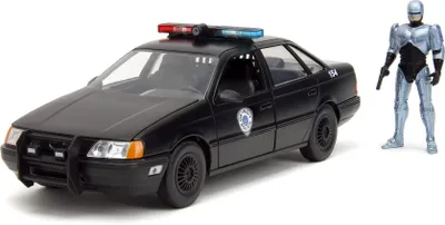 Immagine prodotto di Jada Robocop 1986 Ford Tarus 1:24 Veicolo Trasparente Taglia Unica