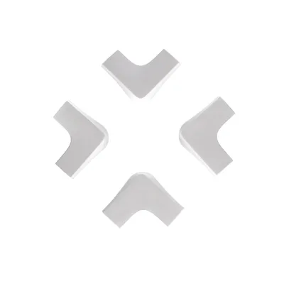 Zdjęcie produktu dla ZOPA Gumowe ochraniacze narożników 4szt XL, białe