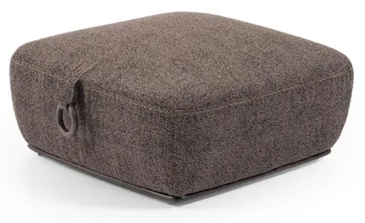 Immagine prodotto di Sgabello ottomano Pouf moderno in tessuto Design Soggiorno Nuovo