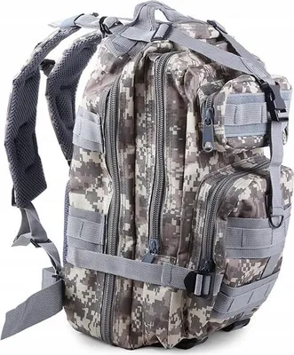 Productafbeelding van Verk 14359 Militaire rugzak, zandkleurig camouflagepatroon, 30 L