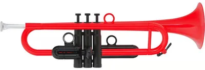 Obrázek produktu pro Plastová trubka PTP-10RD, včetně krytu, 2 náustky, 2 přepínací ventili, červená