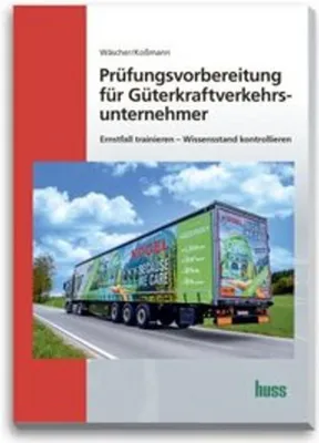 Produktbild von Prüfungsvorbereitung für Güterkraftverkehrsunternehmer