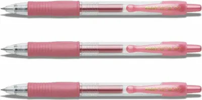 Produktbild von Pilot G2-07 Gelschreiber Metallicpink - 3er-Set