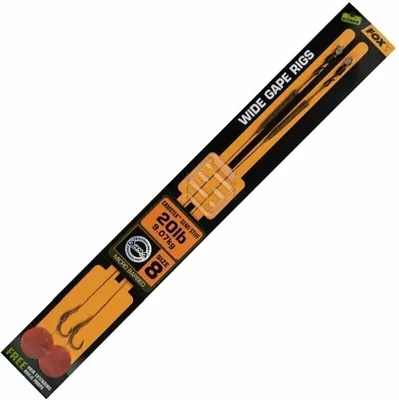 Obrázok produktu pre Fox Náväzec Wide Gape Rigs 8 - 20lb Camotex Semi Stiff x 2