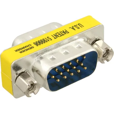 Produktbild von InLine® Mini-Gender-Changer, 15pol HD (VGA), Stecker / Stecker